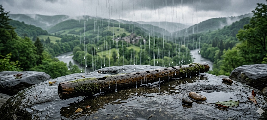 La flûte de pluie