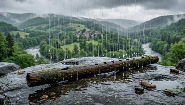La flûte de pluie